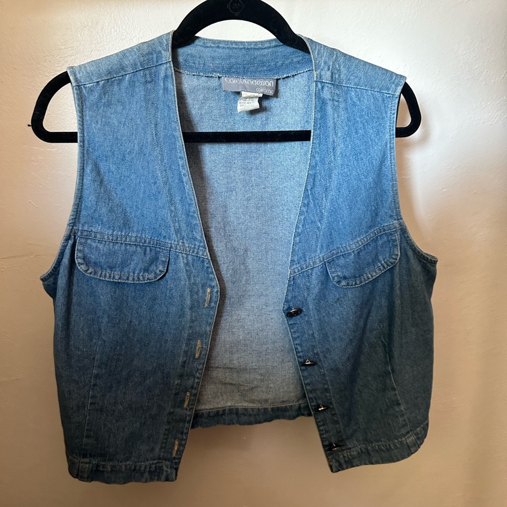 Denim vest